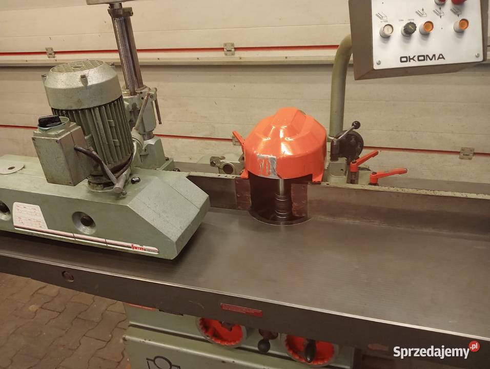 Frezarka dolnowrzecionowa OKOMA z posuwem 6 Wejherowo