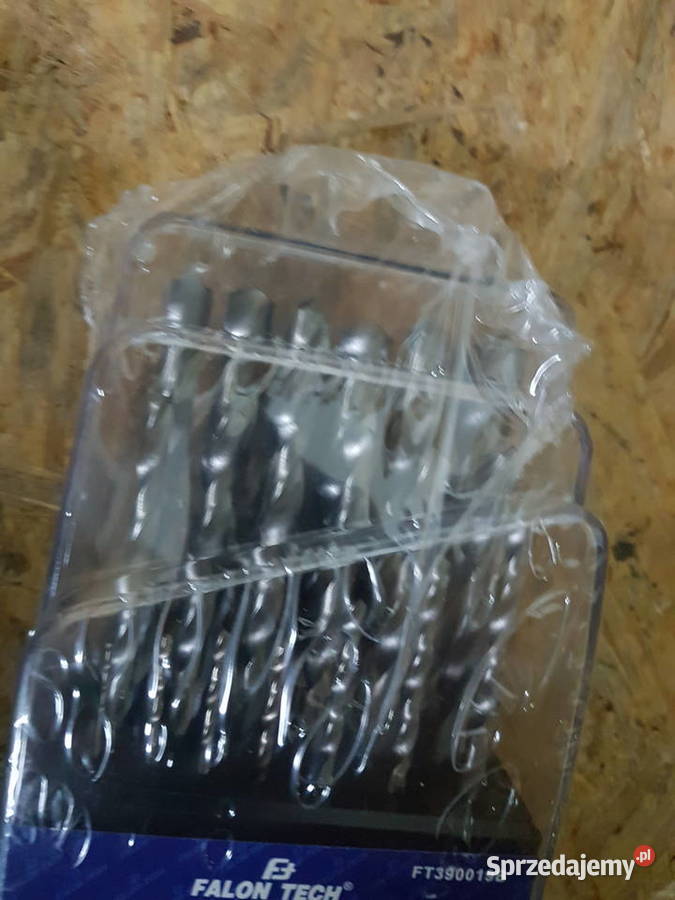 FALON TECH Wiertła HSS do metalu 19pcs FT390019B Głogowa