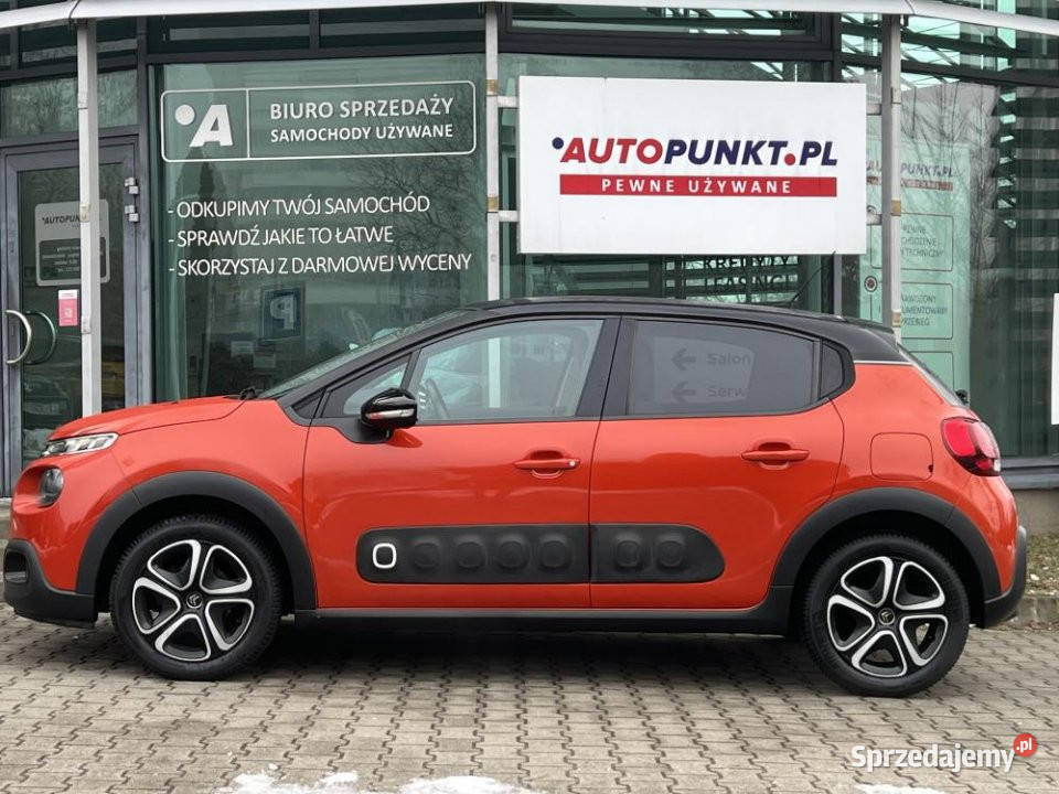 Citroen C3 2018r Salon IWŁ ASO Kamera Cofania 57370km śląskie Chorzów