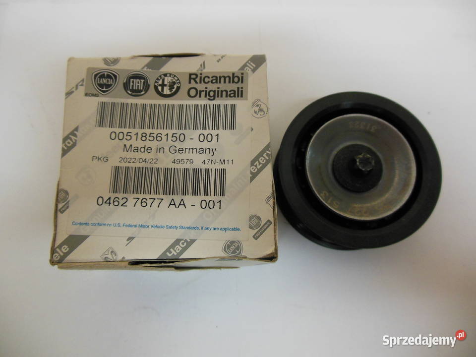 rolka kierunkowa prowadząca pasek klinowy zębaty sprzedam