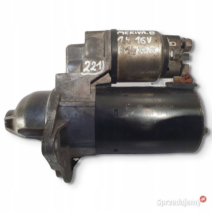 ROZRUSZNIK Opel Meriva B 14 16V bosch 0001107522 lubelskie Chełm sprzedam