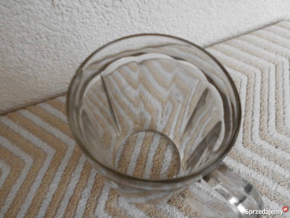 Szklany kufel do piwa Pinta Klask z 1964r poj Warszawa