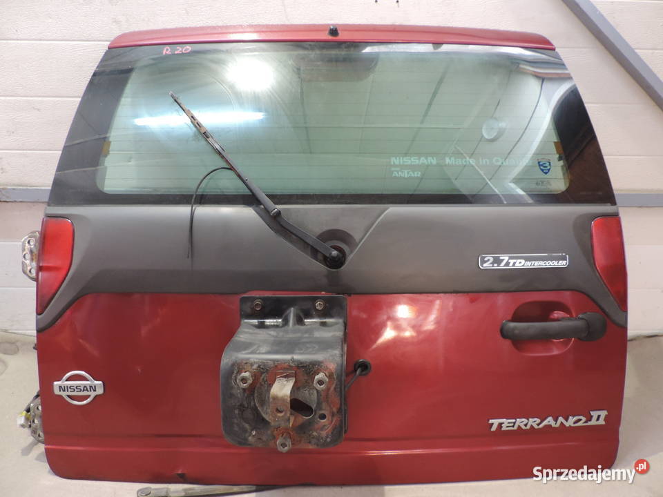 NISSAN TERRANO 2 R20 5D K235 KLAPA TYŁ TYLNA małopolskie sprzedam