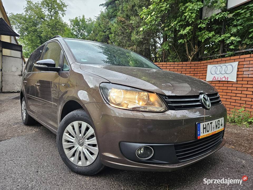 Vw Touran 16 TDI Automat DSG 2012r Lublin sprzedam
