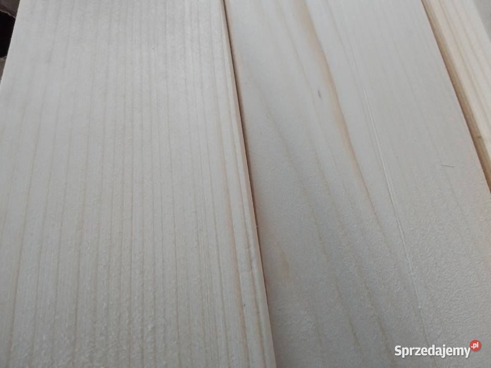 1 m deska heblowanaświerkowa do aranżacji