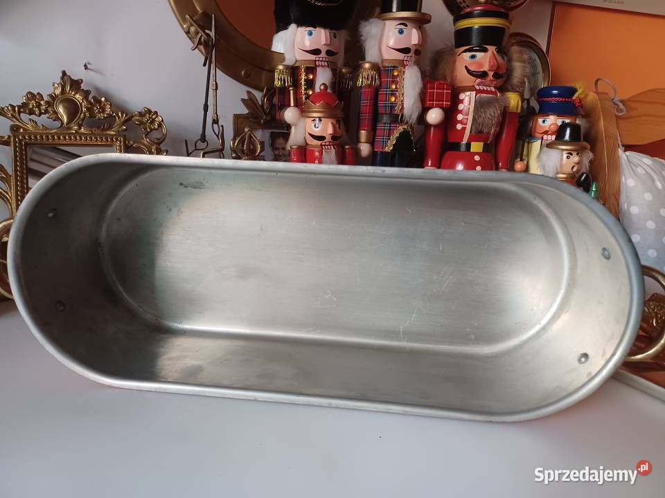 Brytfanna sygnowana miedziana Poznań