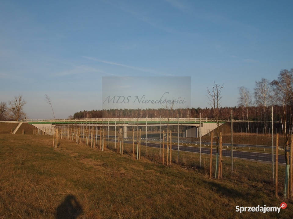 działka produkcja magazyny S 7 węzeł Powierż warmińsko-mazurskie Górowo