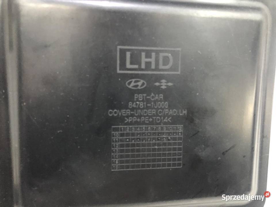 OSŁONA DESKI LEWA 847511J000 HYUNDAI I20