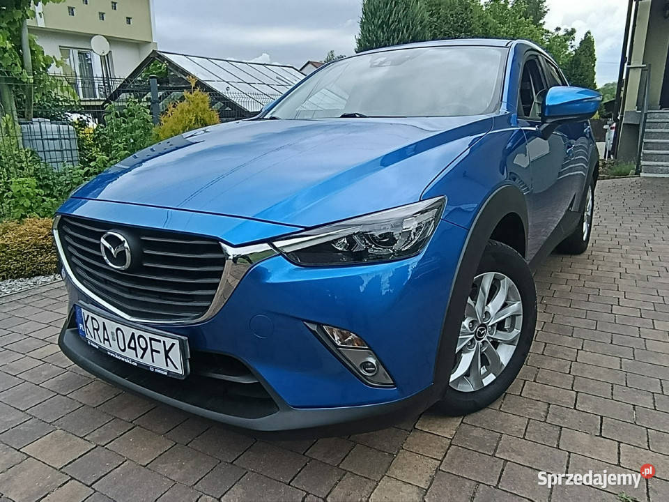 Mazda CX3 grzane fotele zadbana nowe opony Dulowa