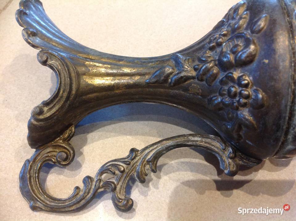 Stary Dzbanek Wazon Cyna Mosiądz Sygnowany Pozostałe lubuskie Nowa Sól