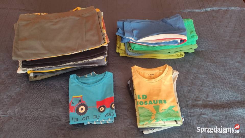 Ubrania dziecięce w rozmiarze 116 lubuskie Skwierzyna sprzedam