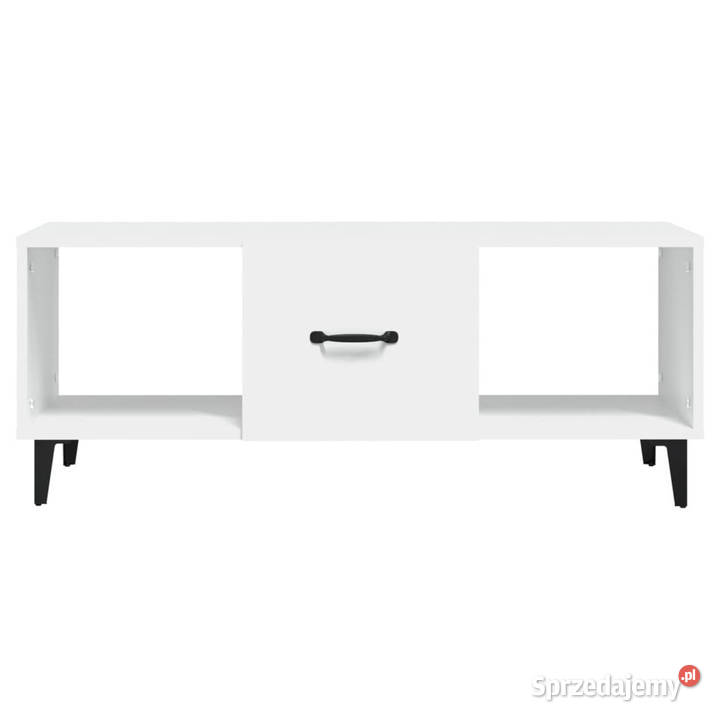 Stolik kawowy biały 102x50x40 materiał Stoły Warszawa
