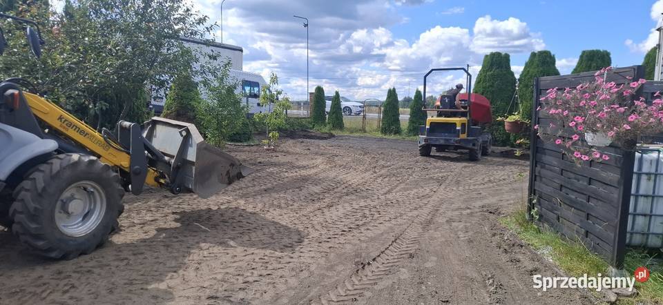 Niwelacja Terenu usługi ogrodnicze Bytów