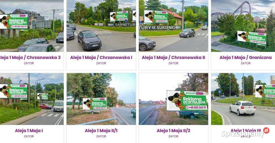 Reklama Billboard Zator centrum Energylandia reklama