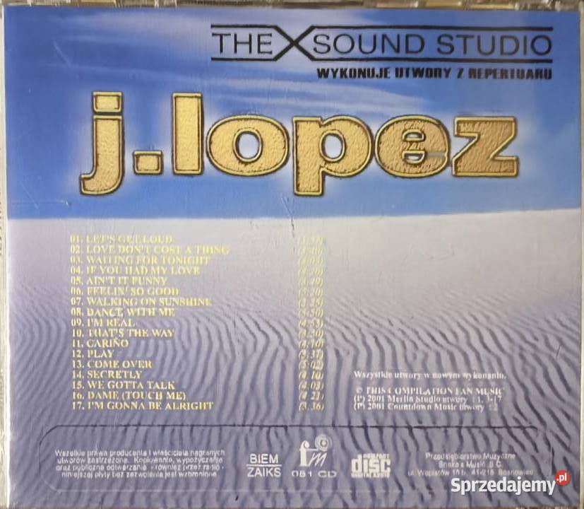 The X Sound Studio Utwory Z Repertuaru J Lopez Gliwice