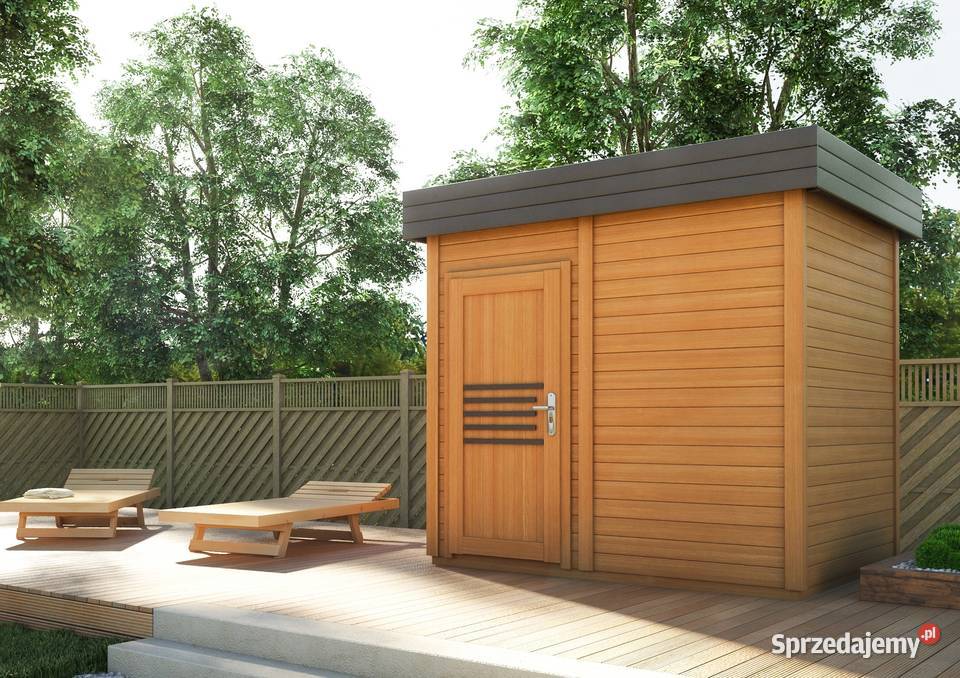 Kompaktowa Sauna Zewnętrzna 4 osób