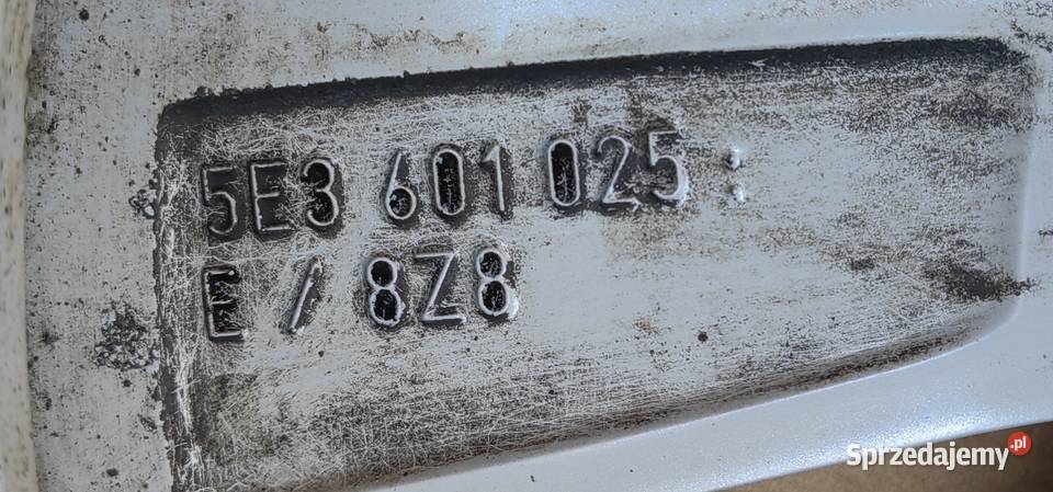 FELGA ALUMINIOWA SKODA OCTAVIA IV 7X17 ET46 aluminiowe Samochodowe Samochodowe Rożnów