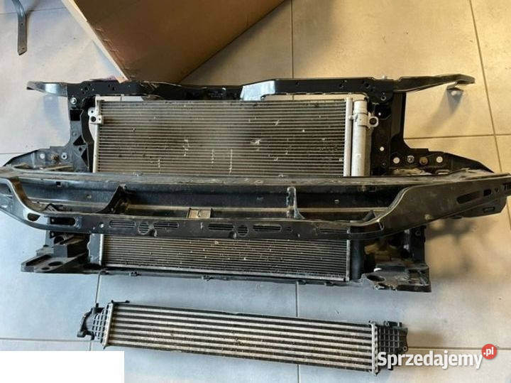Honda Civic X 2017 pas przód belka chłodnica części blacharskie Karoseria lubelskie Kozubszczyzna