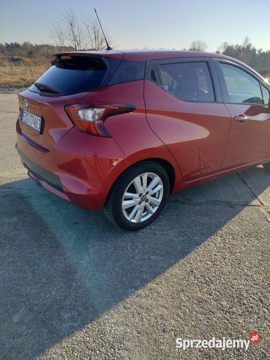 Nissan Micra 2019r welurowa tapicerka Szprotawa