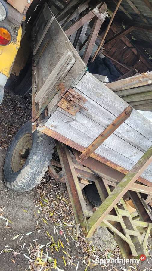 Przyczepa drewniana dwuosiowa Lipnica