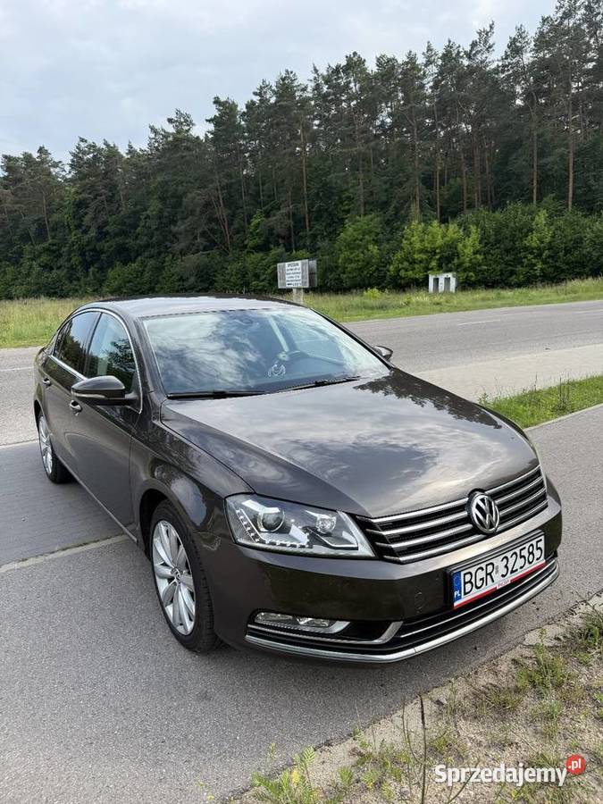 Passat B7 20TDI 177 Highline Rok produkcji 2013 Ostrów Mazowiecka