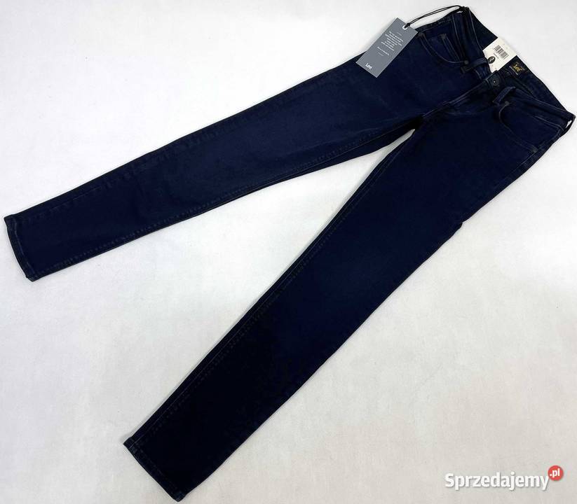 Spodnie damskie Lee Scarlett Dark Skinny W25 L31 niebieski