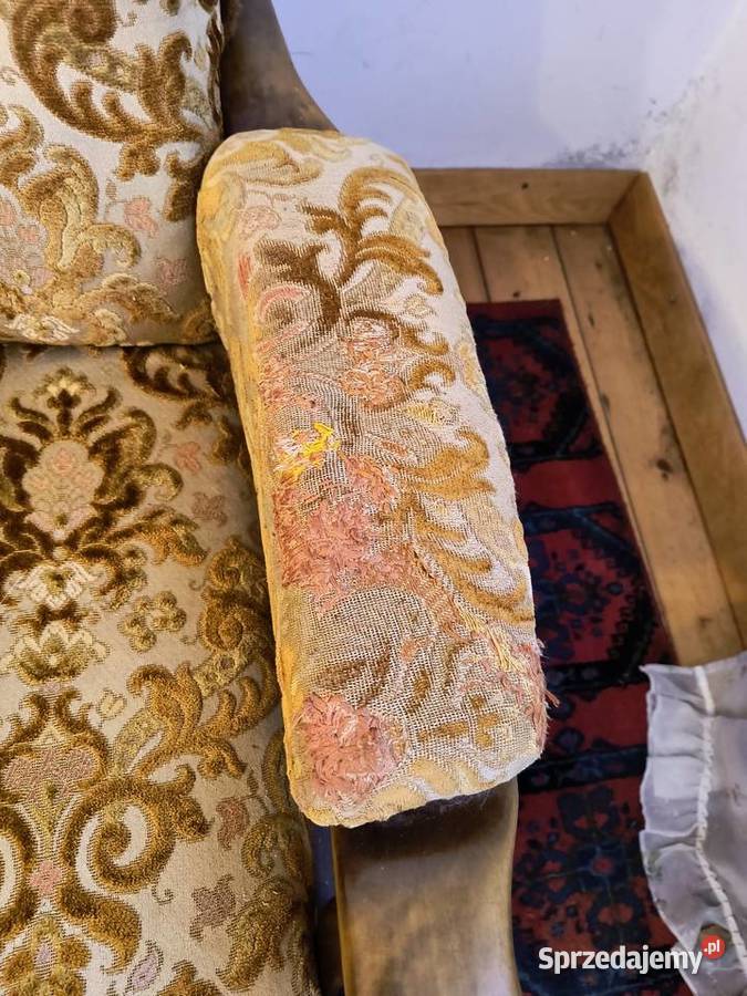 Sofa i dwa fotele tkanina Wrocław