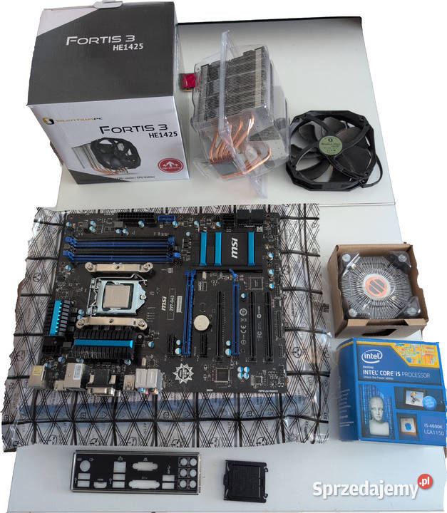 Zestaw i5 4690k Fortis 3 HE1425 MSI Z97G43 16 GB Poznań