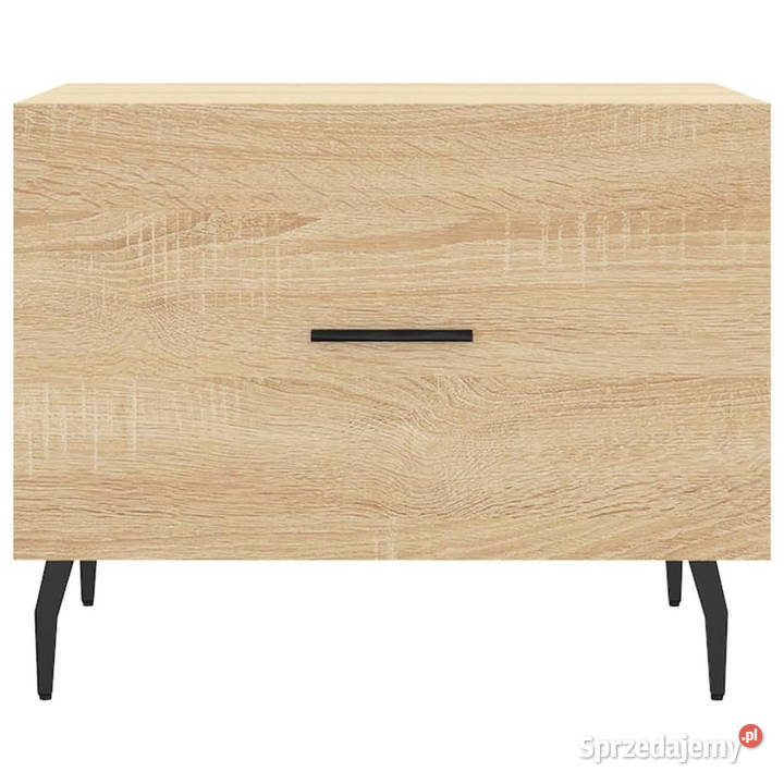 Stolik kawowy dąb sonoma 50x50x40 materiał Stoły Meble