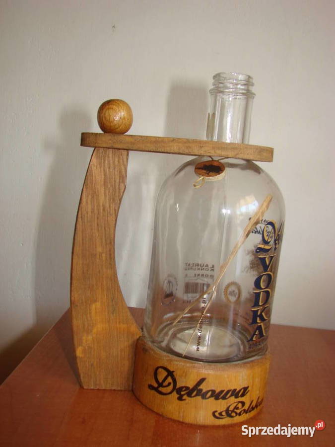 Dębowa butelka 05 l