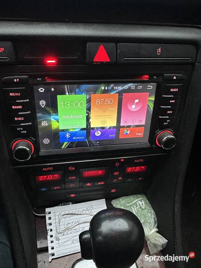 AUDI A4 Dedykowana Stacja Multimedialna Radioodtwarzacze Poznań sprzedam