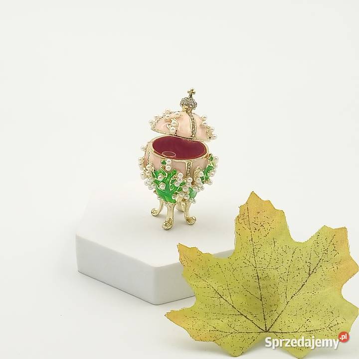 Jajko jajo faberge pojemniki szkatułka małe Zawiercie