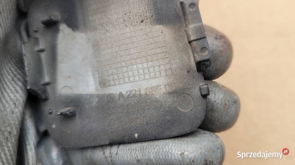 MERCEDES W221 0913 ZAŚLEPKA ZDERZAKA HAKA TYL Pozostałe śląskie Ruda Śląska