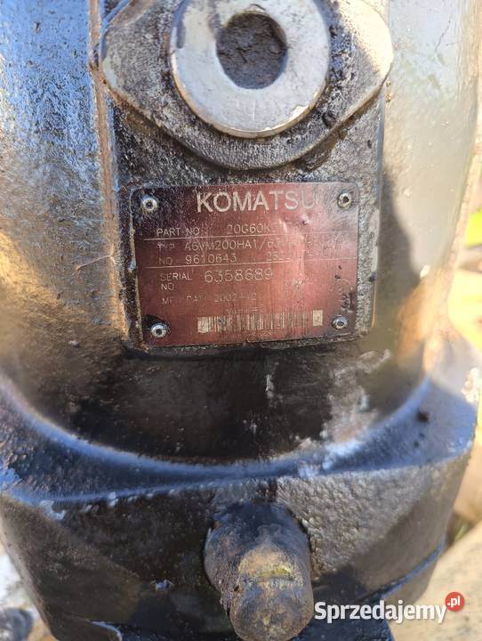 Silnik jazdy hydromotor A6VM200HA163WVAB010A
