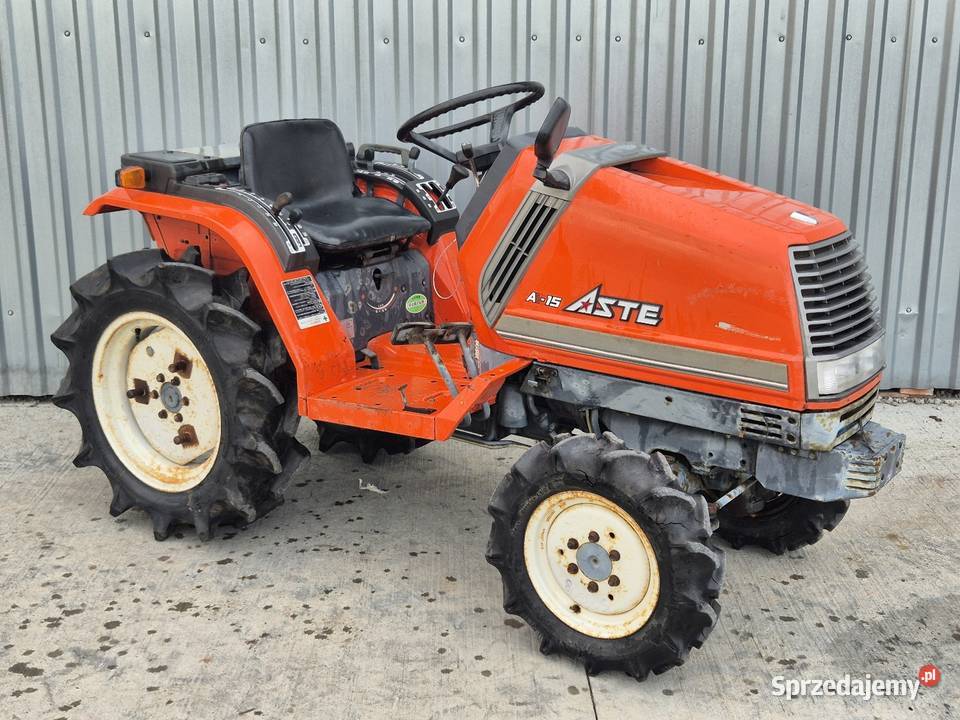 Traktorek traktor KUBOTA ASTE A15D 15 44