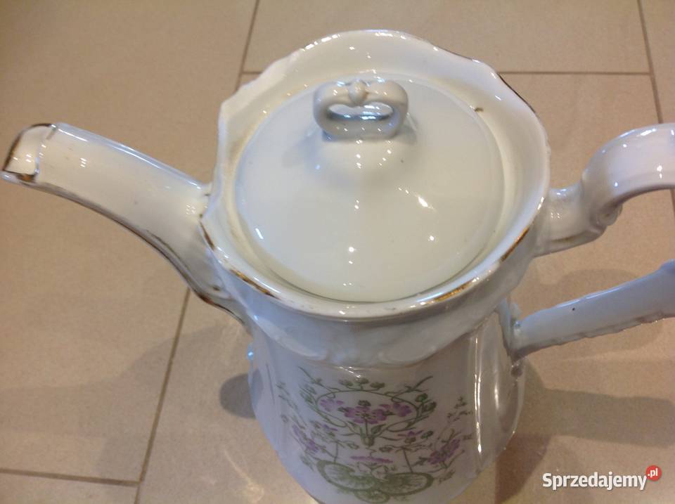 Dzbanek Stara Porcelana CT Carl Tielsch Nowa Sól