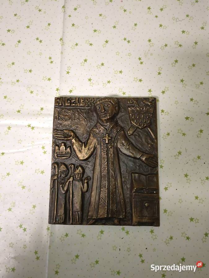 Płyta z brązu Engelberta l Pozostałe Chorzew