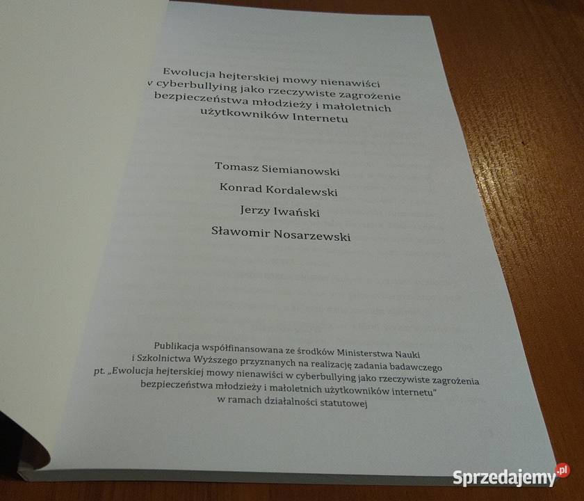 Ewolucja hejterskiej mowy nienawiści w psychologia, socjologia Gdańsk