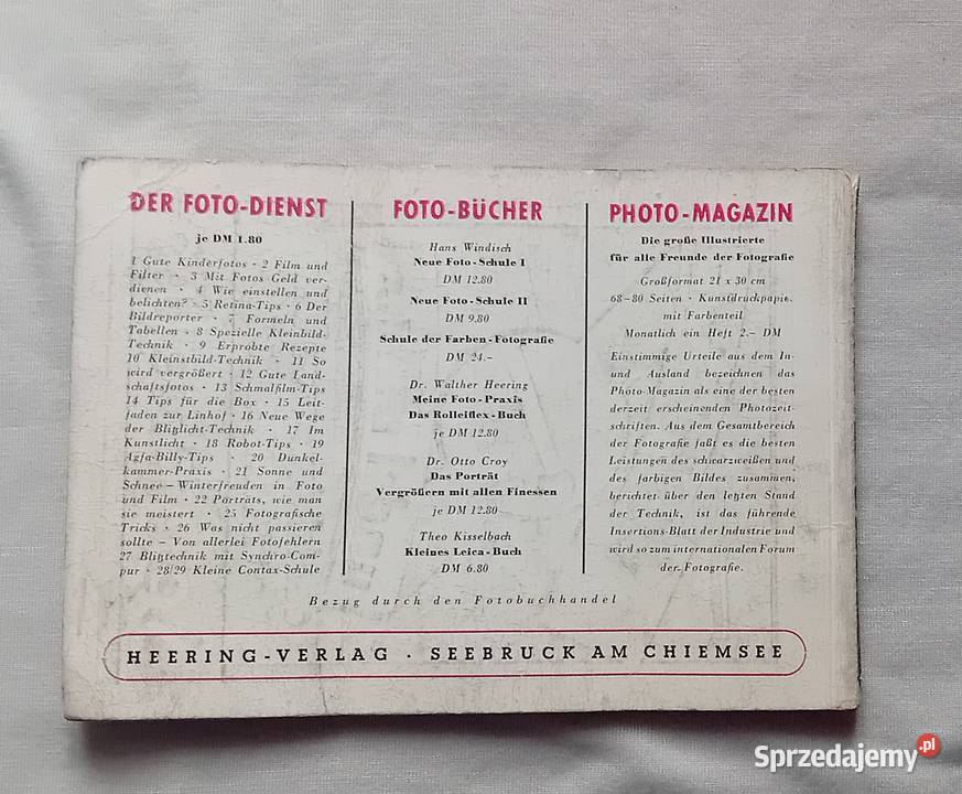 Poradnik Der Foto Dienst Der Blitzlicht Technik Koźminek sprzedam