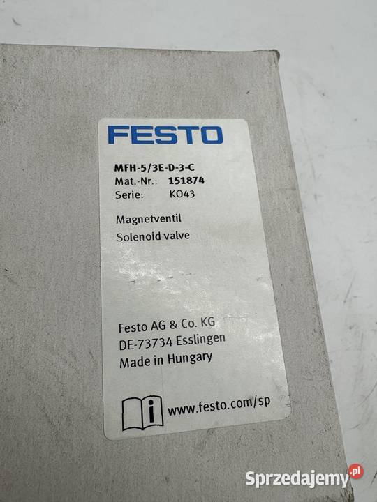 Festo MFH53ED3C 151874 Elektrozawór mazowieckie Warszawa