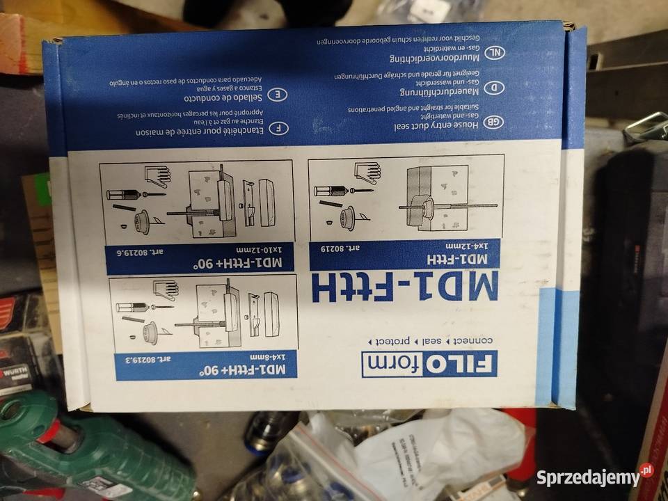 System uszczelniający przewiert ziemny 412mm Leszno