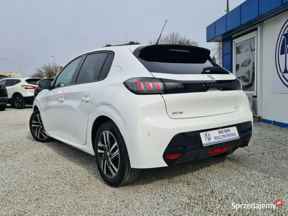 Peugeot 208 Navi PDC Kamera Virtual Full Led czujnik deszczu Wągrowiec