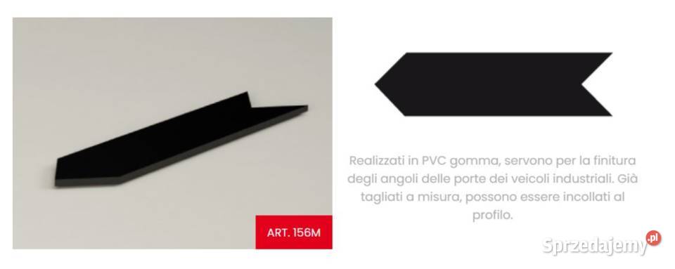 Uszczelka PVC Łącznik narożnika 81x21 mm Przysieka Polska