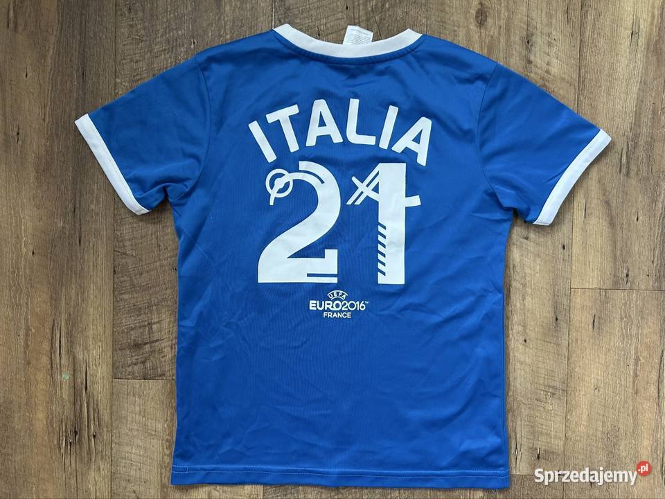 Koszulka sportowa Italia 128 koszulka Euro 2016 Rozmiar 128 Bluzki, koszulki i kaftaniki Wyszków