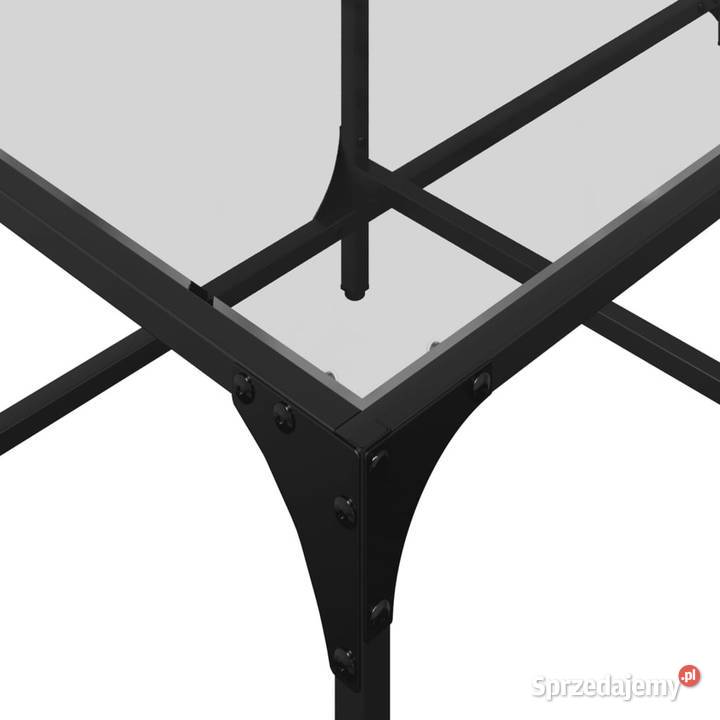 Stolik kawowy ze szklanym blatem 985x50x40 stal mazowieckie Warszawa