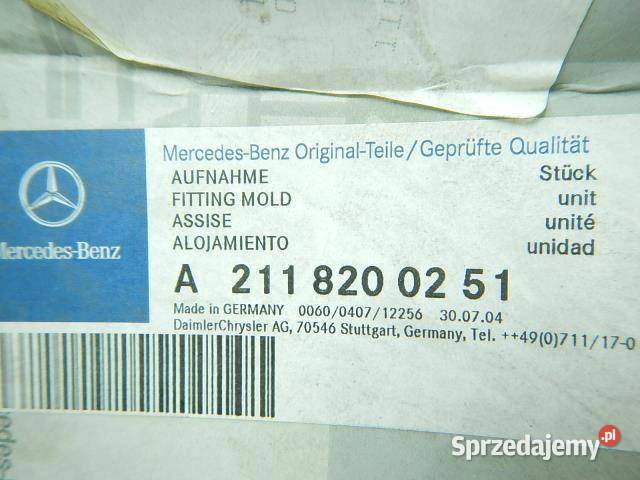 UCHWYT NA TELEFON MERCEDES W203 W209 W230 W215