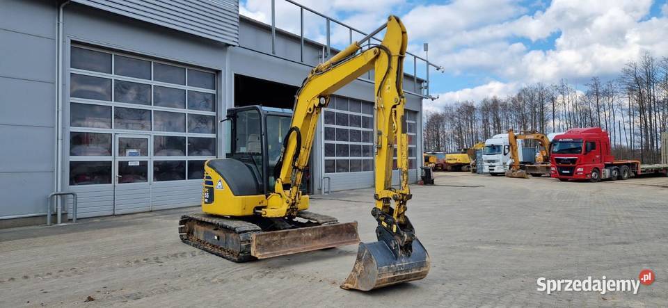 Wynajem koparki gąsienicowej Koamtsu PC55 Koparki podlaskie Białystok