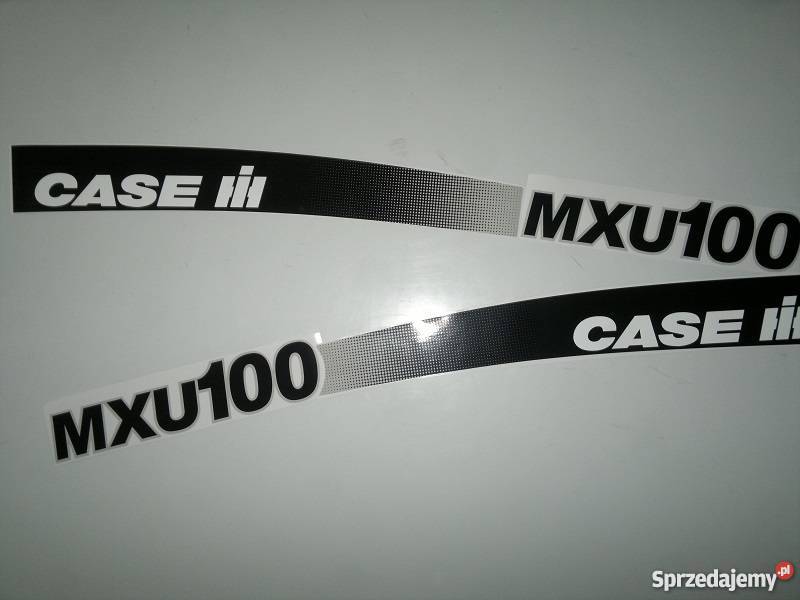 Naklejki Case MXU 100 Pozostałe Wola Wiewiecka
