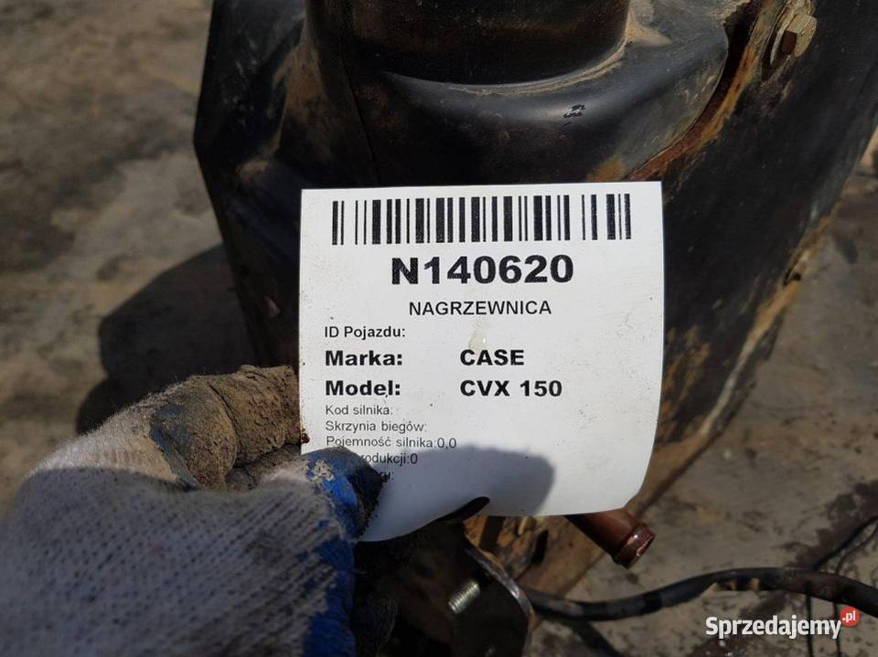 NAGRZEWNICA CASE CVX 150 2008