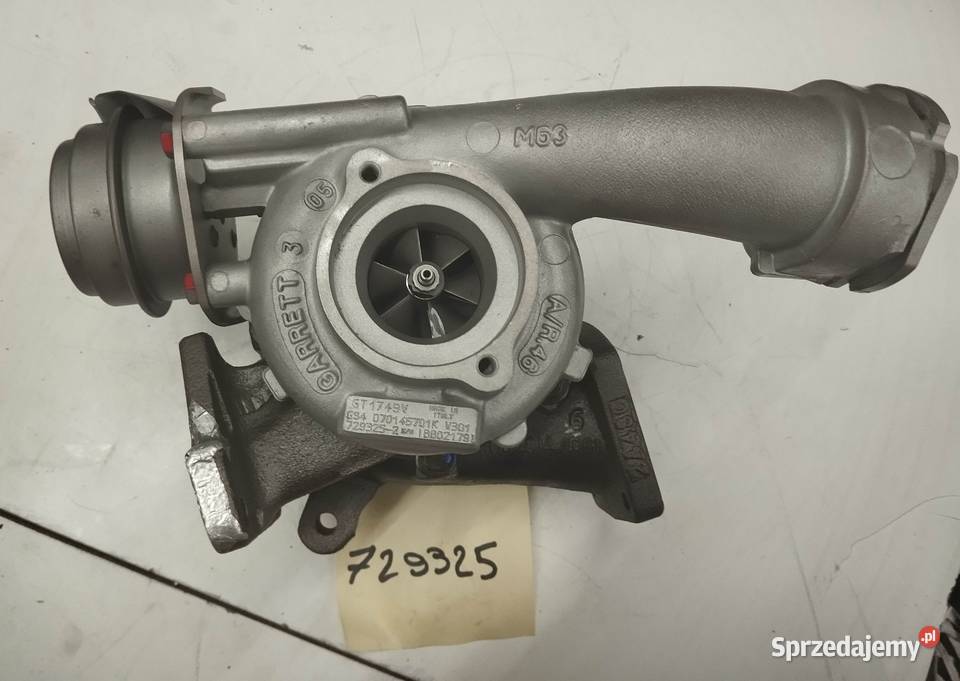 Turbosprężarka 729325 Volkswagen T5 Transporter osobowe